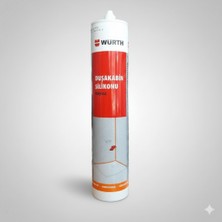 Würth Duşakabin Silikonu Beyaz Su Geçirmez ve Sızdırmaz 310 ml