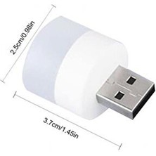 Kenko USB LED Lamba 110 Lümen 5V-1A 1W Gece Lambası Okuma Işığı Powerbank Laptop Pc Uyumlu Işık 1 Adet