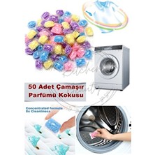 Kitchen Beauty 50 Adet Çamaşır Kokusu ve Parfümü Boncuk Taze Temiz Harika Kokulu Giysi Dolap Kokusu Anti Statik