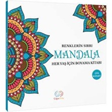 Çılgın Zeka Renklerin Sırrı Büyükler Için Mandala Boyama Kitabı