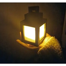  turuncu 3d pilli fener, ışıldayan dekoratif lamba, eğlenceli ve kullanışlı aksesuar