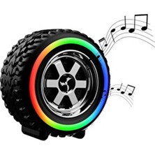 Bluetooth Hoparlör Mini Taşınabilir Tekerlek Model