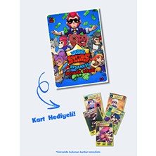 ZNC Brawl Stars Boyama Kitabı (20 Tam Sayfa), (Kart Hediyeli)