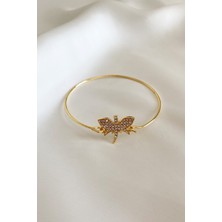 Liveyn Design Yusufçuk Figürlü Kelepçe Bileklik