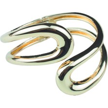 Liveyn Design Kelepçe Tasarım Gold Bileklik