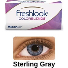 Alcon Freshlook Colorblends Renkli - Sterling Gray / Numarasız