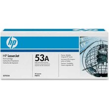Hp 53A-Q7553A Siyah Orijinal Toner-Mavi Kutu (B Grade)