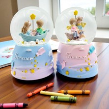 Alpjoy Hediyelik Kar Küresi Büyük Boy Kurmalı Kar Küresi 1 Adet