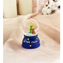 H Pp Hello Peoples Küçük Prens Mini Işıklı Boy Kar Küresi Dekoratif Yılbaşı Hediyesi Doğum Günü