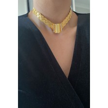 Liveyn Design Trabzon Hasırı Kolye Küpe Set