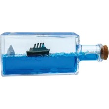 Osense Şişe İçinde Batmayan Gemi Biblo