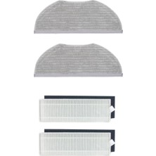 Xiaomi Essential Mjstg1 Uyumlu Yedek Mop ve Hepa Filtre-4 Parça