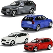 Welly Metal Volvo XC90 1/36 Ölçek Beyaz Çek Bırak Model Oyuncak Araba Detaylı Tasarım