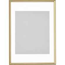 IKEA Sılverhöjden Renkli Çerçeve Altın Rengi 50 x 70 cm