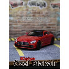 Bebeym Mercedes Gtr Die Cast Metal Araba - Mercedes Gtr Oyuncak Araba - Kişiye Özel Plakalı
