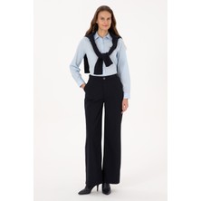 U.s. Polo Assn. Kadın Lacivert Pantolon (Kanvas-Chino) 50309342-VR033