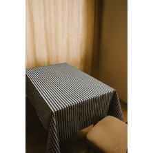 170X170 Pöti Kareli Masa Örtüsü – Günlük Kullanıma Uygun, Şık ve Pratik