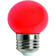 K2 Global K2 1W Ledli Gece Ampulu 1 Adet Kırmızı
