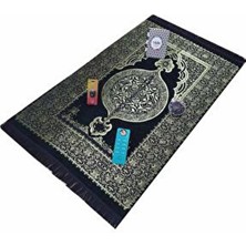 Namaz Öğreten Cihaz Seti 2 ( Siyah ) Sesli Seccade Seti