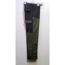 Beyzdenim Füme Haki Polarlı Su İtiçi Çulluk Pantolonu Büyük Beden Regular Fit Polyester Kamuflaj