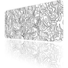 Helixsun 90X40 cm Topography Gaming Oyuncu Mouse Pad Kaymaz Taban Büyük Klavye Fare Altlığı Mousepad
