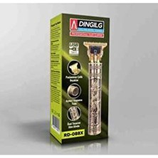 Dingilg Plastik Kasa Profesyonel Saç Sakal Ense Çizim Tüm Vücut Tüyü Lazer Öncesi Tıraş Makinesi.