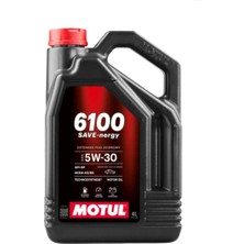 Motul 6100 Save-Nergy 5W-30 4 Lt Motor Yağı-Dizel