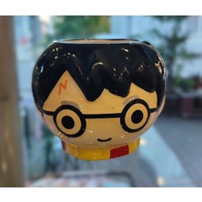 Ada Çanta Kırtasiye H.potter Büyük Boy Kupa Bardak Porselen Siyah AD72227