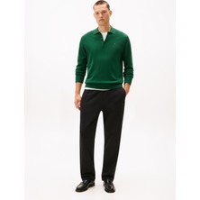 Tommy Hilfiger Normal Bel Normal Siyah Erkek Eşofman Altı MW0MW41501BDS_GLOBAL Strıpe Sweatpa