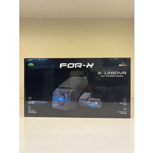 Forx For-X X-128DVR  4K Ultrahd Ön ve Iç Kamera 180D Bağımsız Kayıtlı Gsensör-Telefondan Izlenebilir