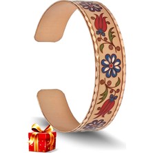 Binbir Trend El Yapımı Ayarlanabilir Saf Bakır Bileklik, Bakır Bilezik BB-347