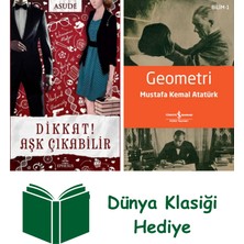 Ephesus Yayınları Dikkat! Aşk Çıkabilir + Geometri + Dünya Klasiği Hediye