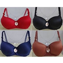 Tektaş Kadın Destekli Dolgulu 4 Lü Sütyen (90B-95B)