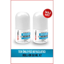 New Well 2 Adet Beyazlatıcı Ter Önleyici Roll On