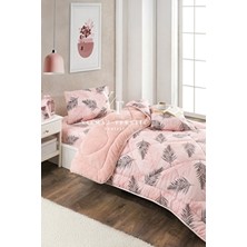 ChicMaison Tek Kişilik Pofuduk Uyku Seti Wellsoft Materyal Çiçek Desenli 155x215 cm Yumuşak