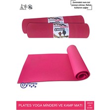 Canvela Çift Taraflı Pilates Minderi Yoga Matı Su Geçirmez Çadır Zemini Kamp Matı 180x60 Mat Yer Minderi