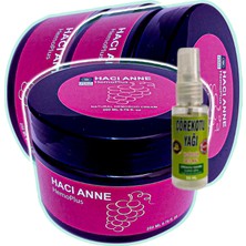 Hacı Anne 3 Adet 200 ml Hemroid Kremi + Çörek Otu Yağı Teskin Yağı 30 ml