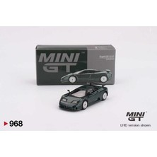Mini Gt 968 Bugatti EB110 Gt Verde Scuro 1/64 Model Araba