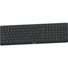 Philips SPK6368 Kablosuz Türkçe Q Klavye Siyah