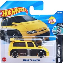 Hot Wheels - Renault Espace F1 - Sarı (1/64) 2025 Case