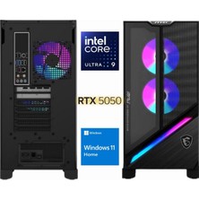 MSI Msı Mpg Infinite X3 Aı Ultra 9 285K 2NVR7-655EU-K496 64GB 2tb+2tb Rtx 5050 8gb W11HOME Masaüstü Oyun Bilgisayarı