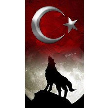 Aydın Garage Kurt Kapı Direk Kaplama Folyosu Baskılı Sticker Sağ-Sol 2 Adet 22*50 cm