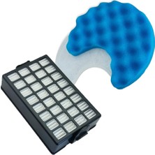 İcanpares Samsung Uyumlu Sc 8481, Sc 8470, Sc 8462, Sc 8461, Sc 8460, Sc 8430, Sc 8421 Elektrikli Süpürge Sünger ve Hepa Filtre Seti