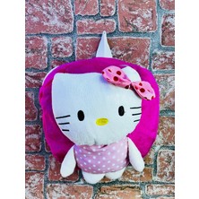 Doğan Hediyelik Peluş Çocuk Sırt Çantası - Labubu Hello Kitty Kuromi Stitch Mickey Mouse Bugs Bunny Çanta