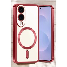 TechTrove Samsung Galaxy S25 Edge Kılıf Kamera Korumalı Sararma Yapmaz Magsafe Şarj Özellikli A++ Kalite Kapak