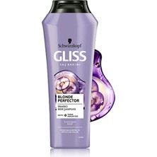 3 Adet  Gliss Mor Şampuan 250ML Blonde Perfector