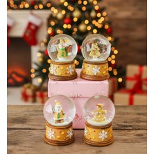 Giftmoda Kurabiye Adam Yılbaşı Temalı Mini Kar Küresi