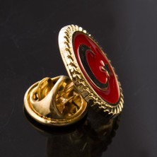 Zero Techmrt Ay Yıldız Yaka Rozet-Sarı