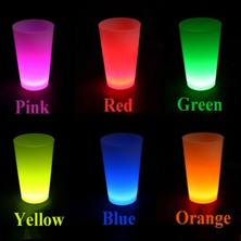 Bilfold Neon Parti Glow Bardak 1.5 Oz Karışık Renk 1 Adet Tekli