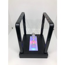 Lebron Renkli LED Işıklı Balans Topları Cam Stres Topları